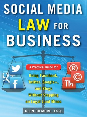 cover image of Social Media Law for Business